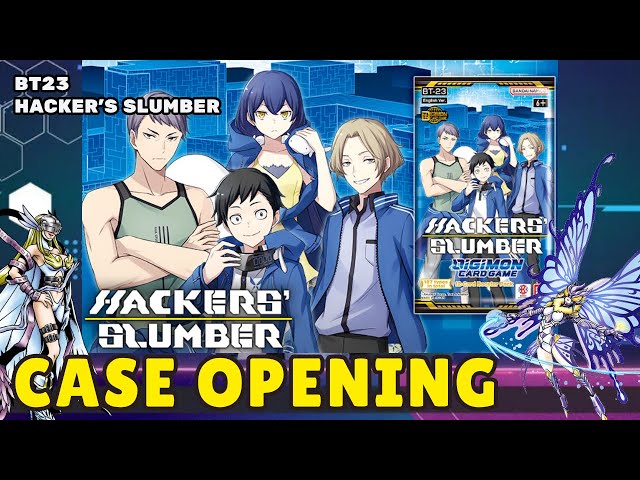 DIGIMON TCG】BT-23 HACKER'S SLUMBER CARTON OPENING CYBER SLEUTH