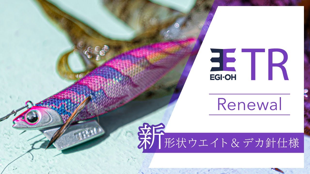 エギ王 TR｜YAMASHITA｜イカ釣りで世界トップクラス