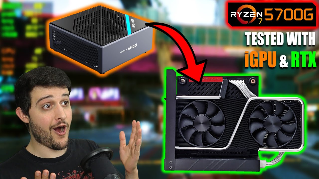 This Mini PC is AWESOME! - Ryzen 7 5700G - Minisforum Elitemini