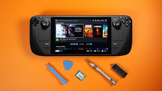 How To Upgrade The SSD For Your Steam Deck - 64GB to 512GB! - YouTube