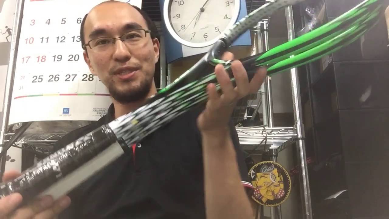 レーザーラッシュ9S 9V ソフトテニスラケット 2016年新色レビュー＆豆