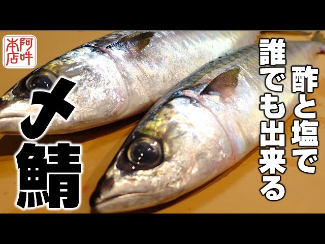 簡単】旬の秋鯖を極上〆鯖で堪能 - YouTube