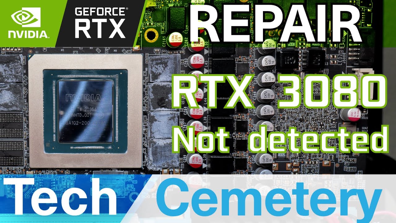 Zotac RTX 3080 Amp Holo Graphics Card Repair - Not Detected - YouTube