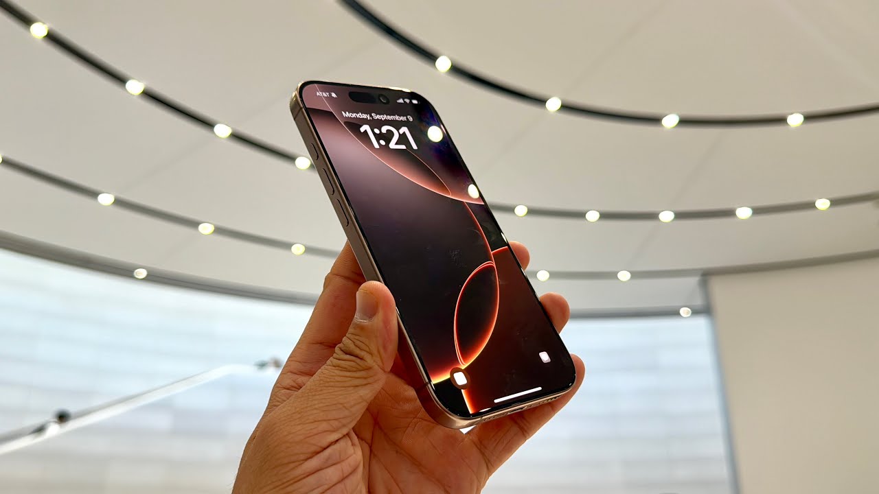 iPhone 16 Pro & 16 Pro Max! First Look & Hands-On! - YouTube