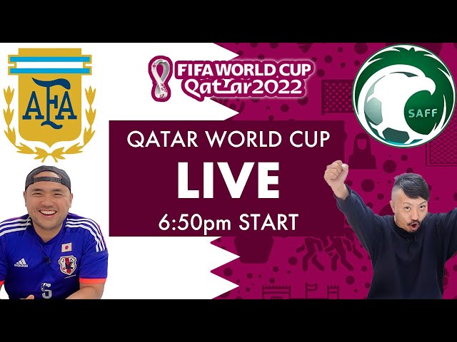 ライブ実況】アルゼンチン対サウジアラビア｜ワールドカップ2022 - YouTube
