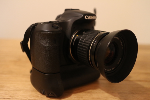 バッテリーグリップを初心者カメラマンが、キャノン60Dに1年間装着して