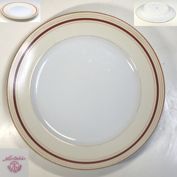 オールドノリタケ日本陶器会社22cmプレートR8776 : 昭和レトロ