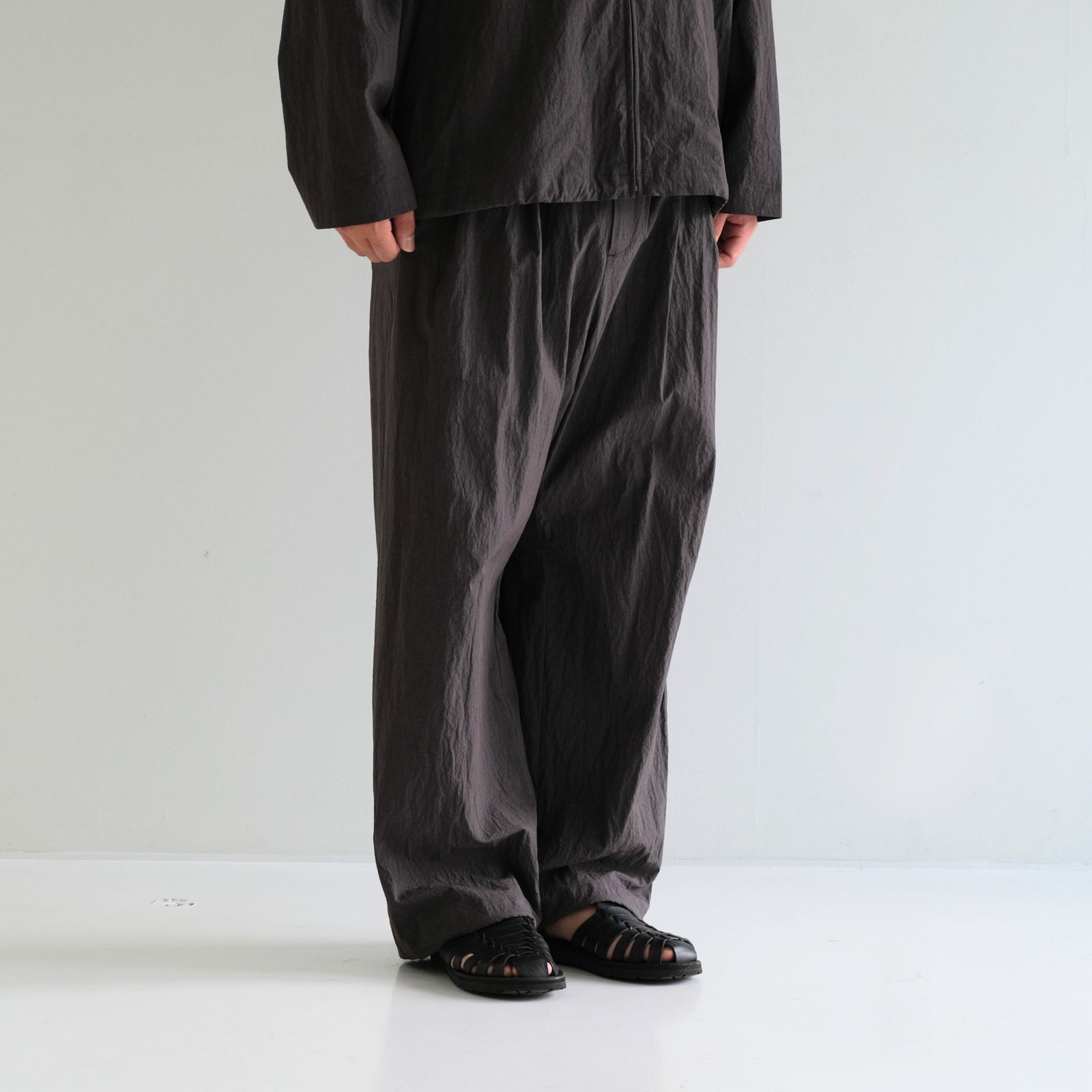 Blanc YM - COTTON NYLON BROWSING PANTS / パンツ / コットンナイロン