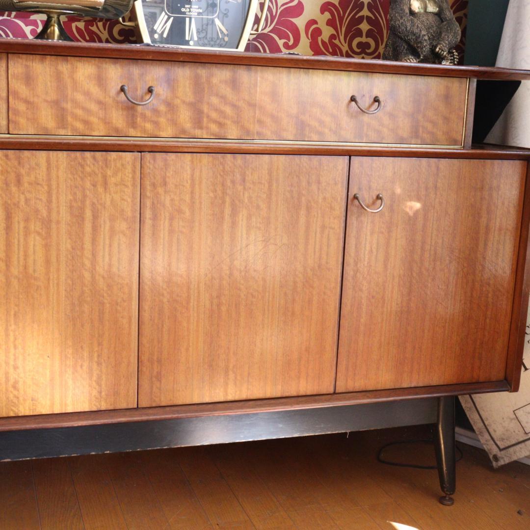 ローキャビネット ジープラン G-PLAN Tola&Black ヴィンテージ サイド