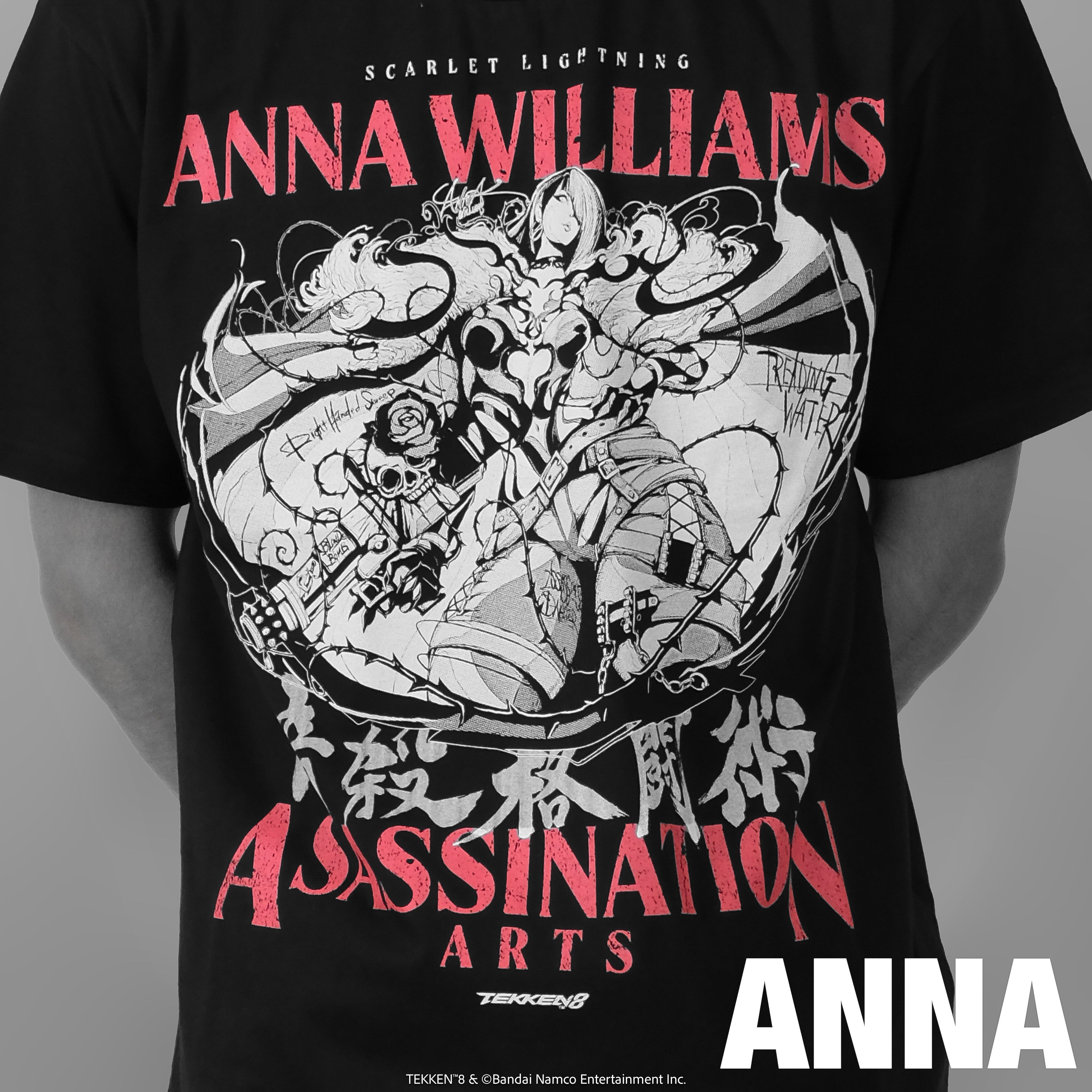 TEKKEN 8 全キャラTシャツ第二弾 Anna Wiliams