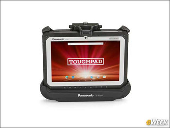 Panasonicが、Androidベースのタブレット、Toughpad FZ-A2を紹介した