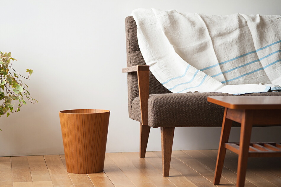 プライウッド ダストボックス チーク（サイトーウッド／SAITO WOOD