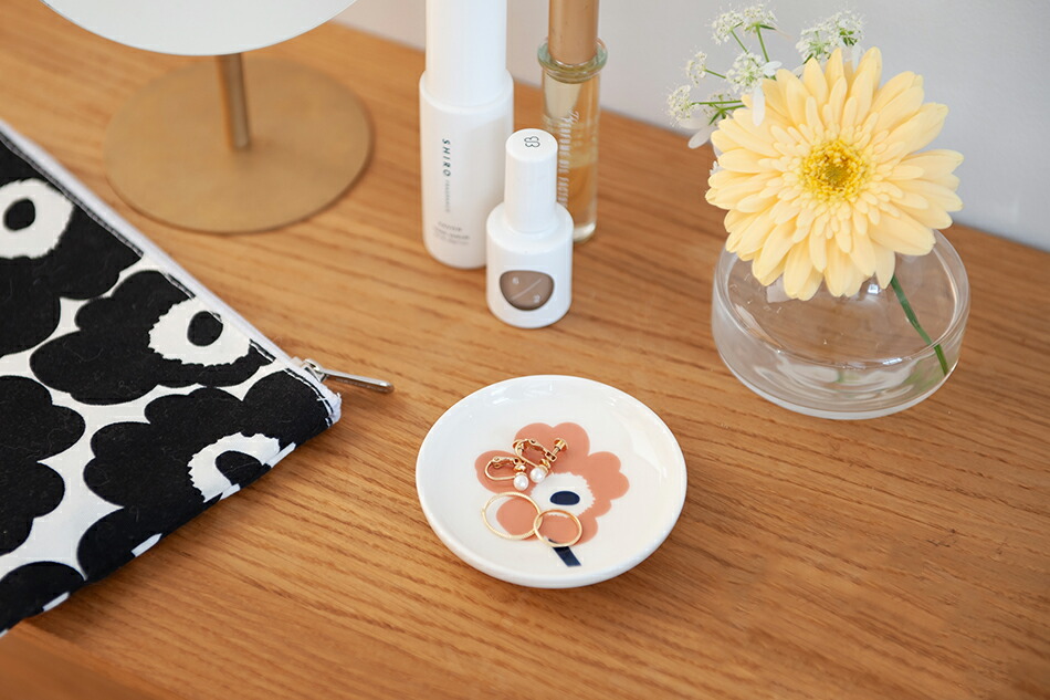 ラウンドプレート 8.5cm（マリメッコ／marimekko） フリーデザイン