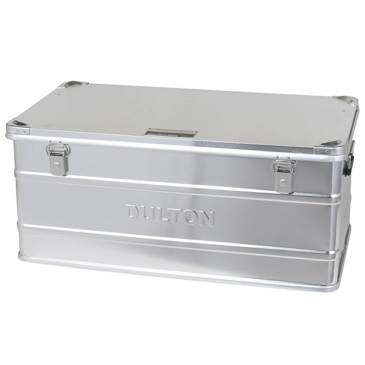 楽天市場】収納ボックス ふた付き XL アルミ コンテナ コンボイ 2