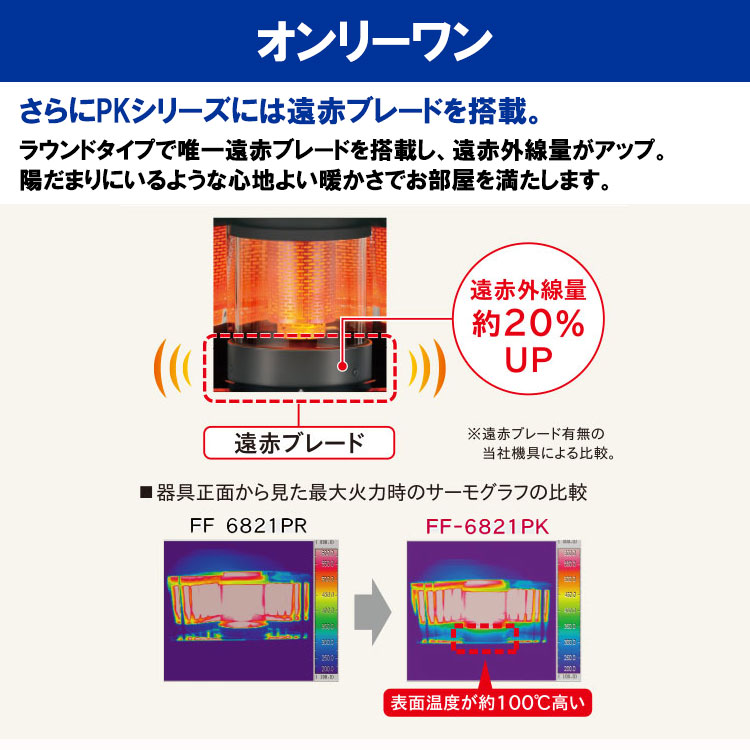 煙突式ストーブ 床暖内臓 コロナ PKシリーズ 煙突式 石油ストーブ 輻射
