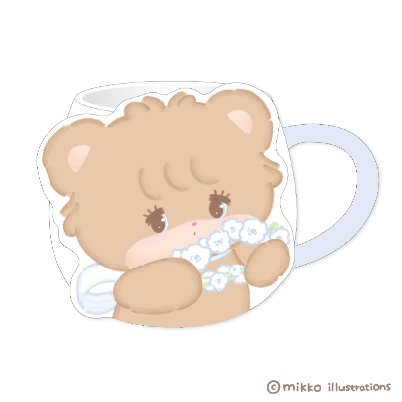 ヘアバンド キャミ― mikko illustrations【marimo craft ONLINE SHOP】