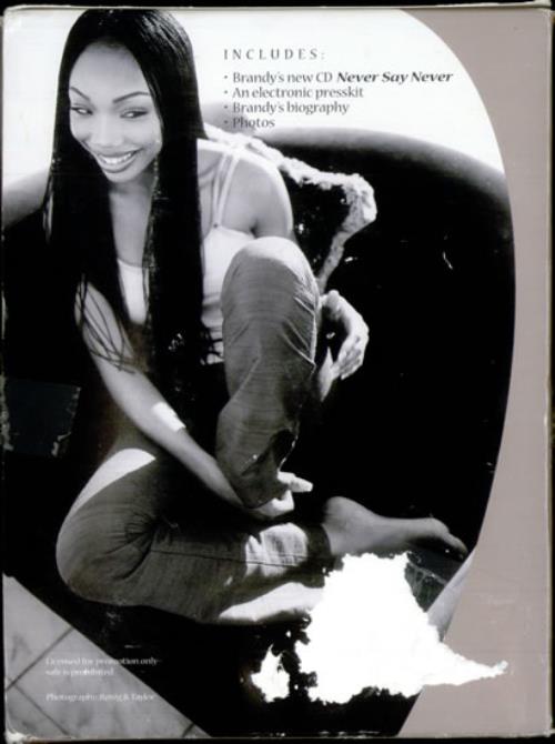 Brandy Never Say Never US Promo box set (119447)