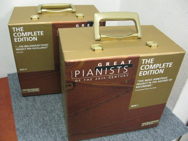 GREAT PIANISTS OF THE 20TH CENTURY-COMPLETE BOX SET - 中古
