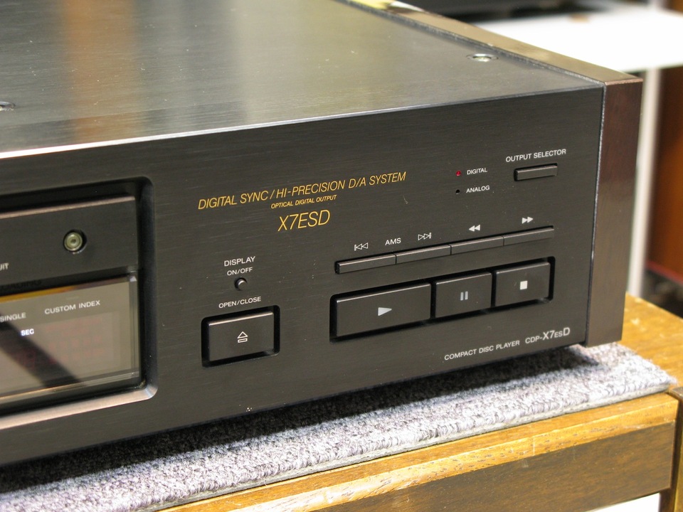 CDP-X7ESD SONY - 中古オーディオ 高価買取・販売 ハイファイ堂