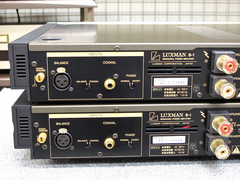 B-1 LUXMAN - 中古オーディオ 高価買取・販売 ハイファイ堂