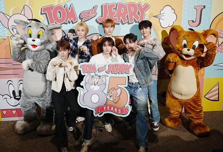 BOYNEXTDOORが大好きな「トムとジェリー」の85周年をお祝い、記念