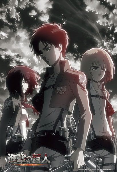 ジグソーパズル 進撃の巨人 エレン・ミカサ・アルミン 300ピース (83