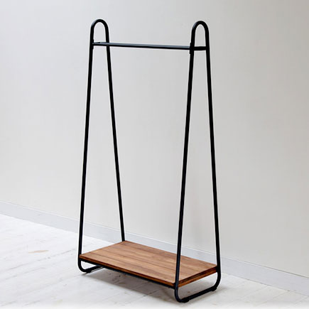 園芸ネット本店｜[送料無料]天然木製ハンガーラック (PH-780BRN) の