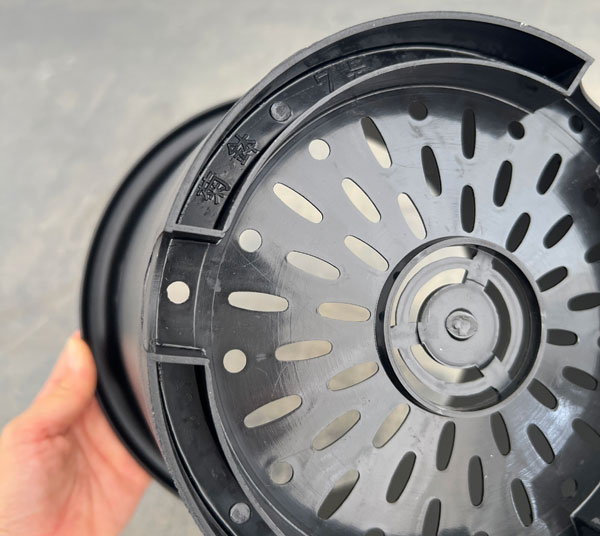 園芸ネット本店｜菊鉢7号（直径23.5cm）ブラック 3個セット の通販【公式】