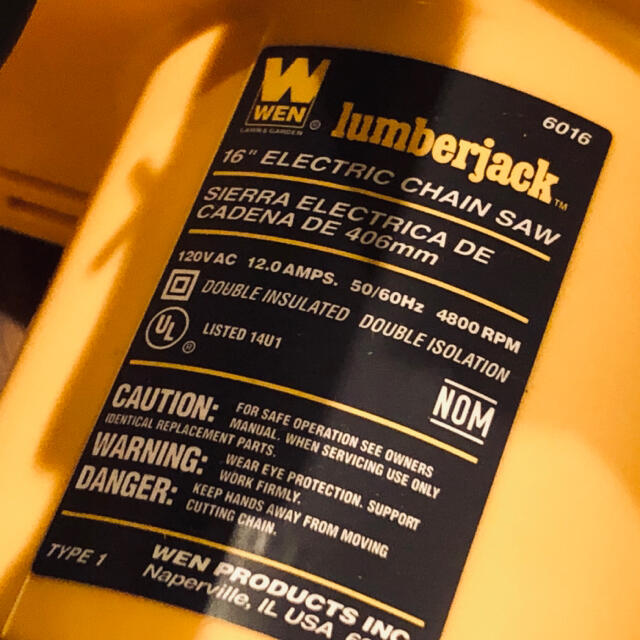 16inch 3HP 電動チェーンソー+シャープナーの通販 by TONY's shop｜ラクマ