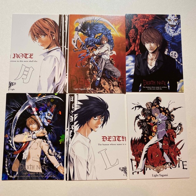 DEATHNOTE デスノート トレーディングカード6種の通販 by ottobre's
