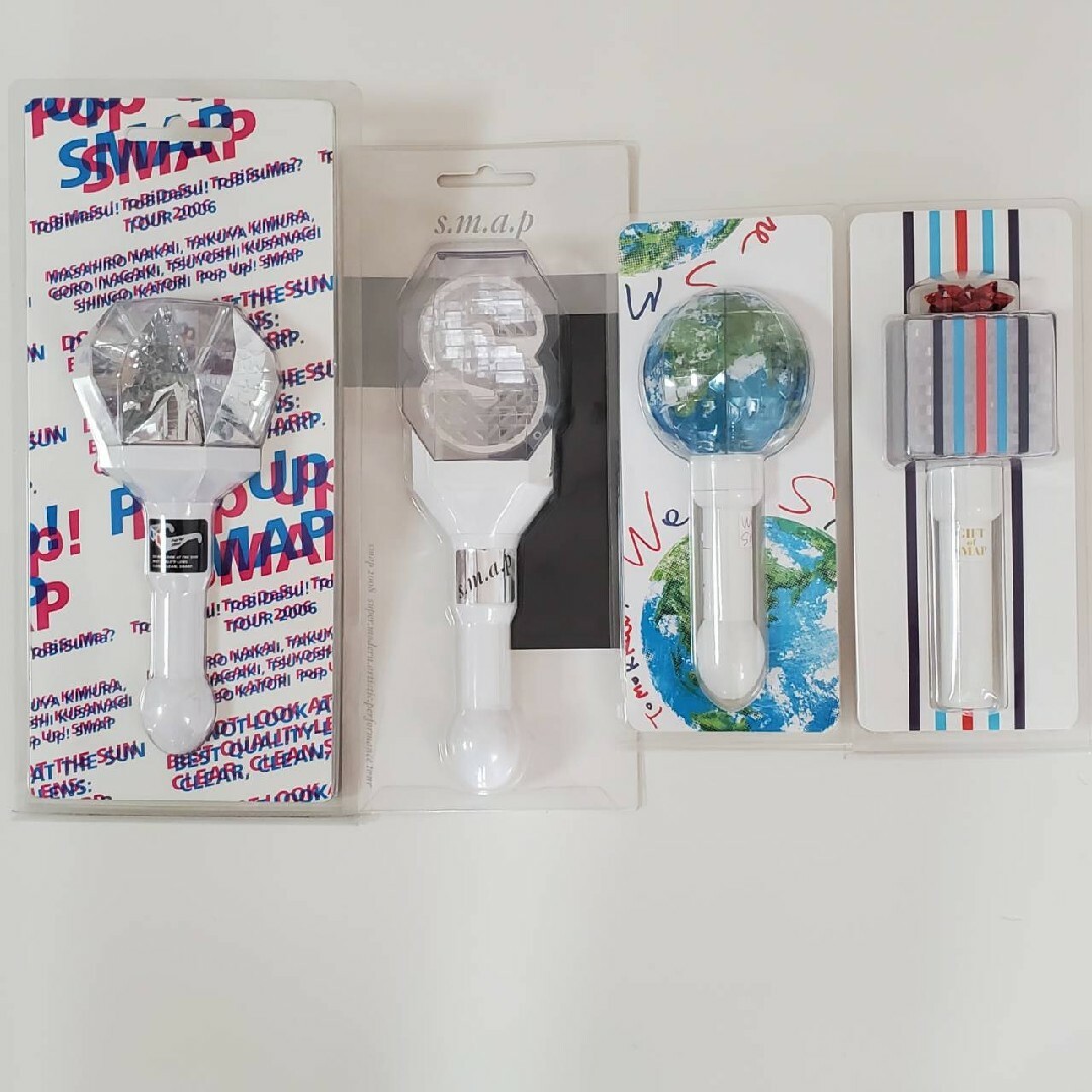 SMAP コンサートツアー【歴代 公式ペンライト おまとめ4点セット】の