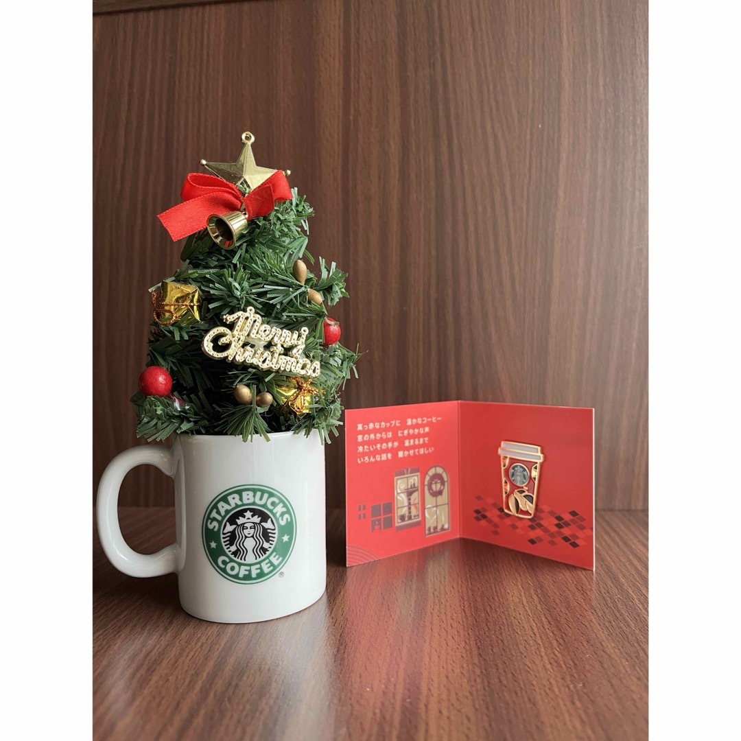 Starbucks - スターバックス＊クリスマスツリー&ピンバッジの通販 by