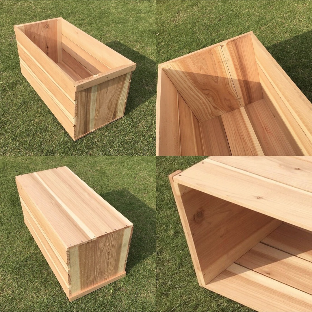 ady様専用 新品 りんご箱 2箱 // ウッドボックス 収納 木箱 ラックの