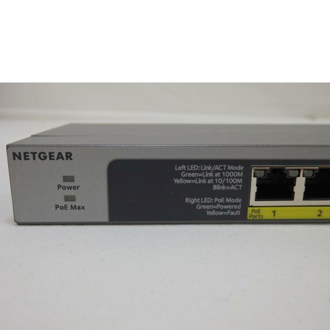 NETGEAR ネットギア/ネットワークハブ/GS108PP-100AJS/76C132DE00673/B