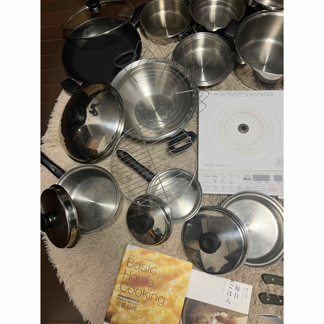 Amway - 豪華セット✴︎インダクションレンジ&24Pセット&ナイフ&ハサミ