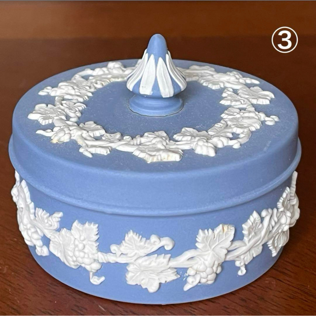 WEDGWOOD - 【美品】英国製 ウェッジウッド☆ジャスパー☆トリンケット