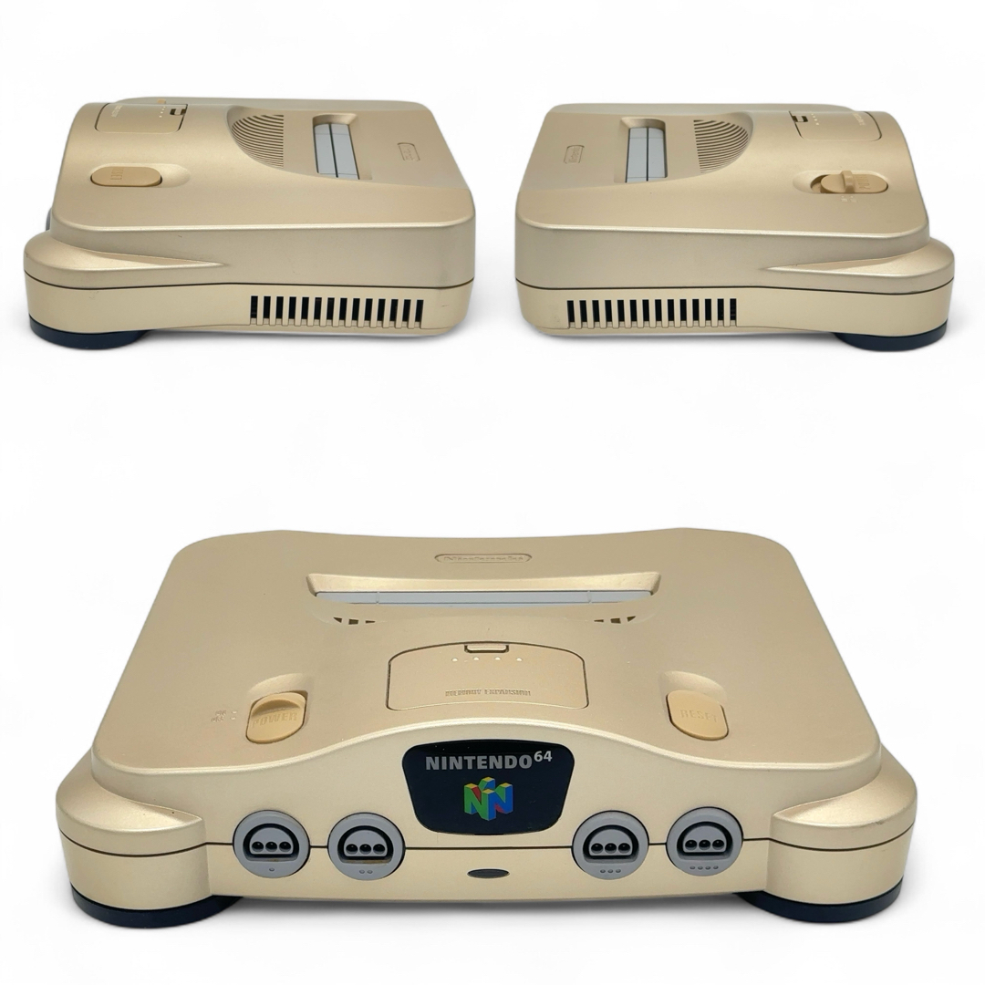 NINTENDO 64 - 【希少+極美品】任天堂 ニンテンドー64 本体 NUS-001