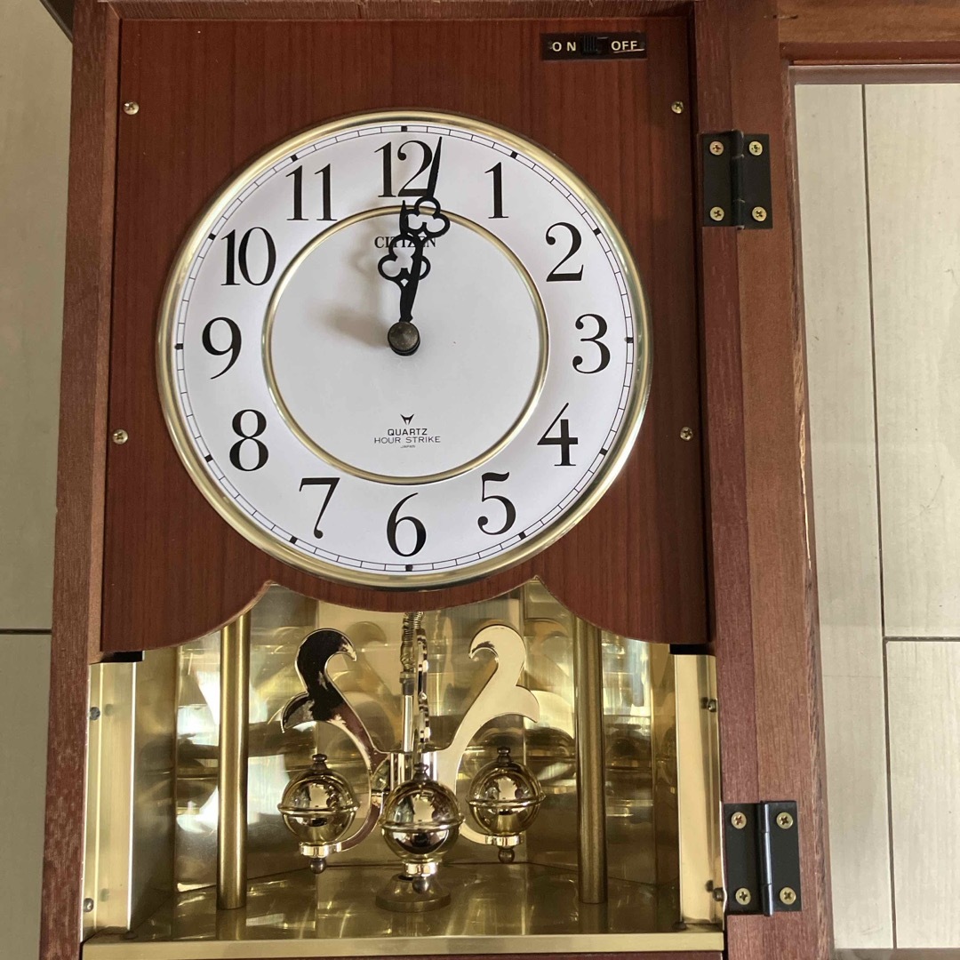 CITIZEN - シチズン 掛け時計 振り子 木製 クォーツの通販 by SENSE's