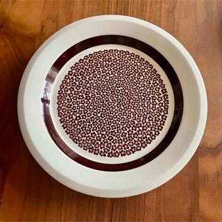 ARABIA - 新品旧王冠ロゴアラビア パープルパラティッシ 21cmプレート