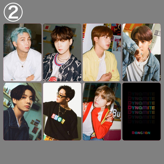 BTS トレカ自作（DYNAMITE ①②③ VER）の通販 by ✴︎｜ラクマ
