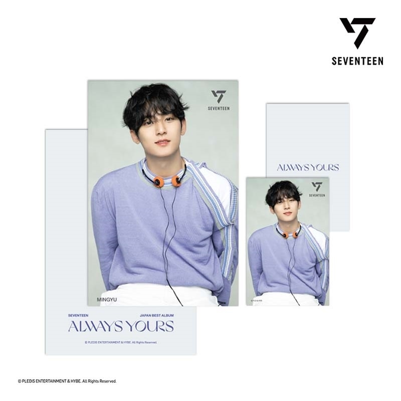 SEVENTEEN 3D LENTICULAR POSTCARD（ALWAYS YOURS Ver.2）MINGYU