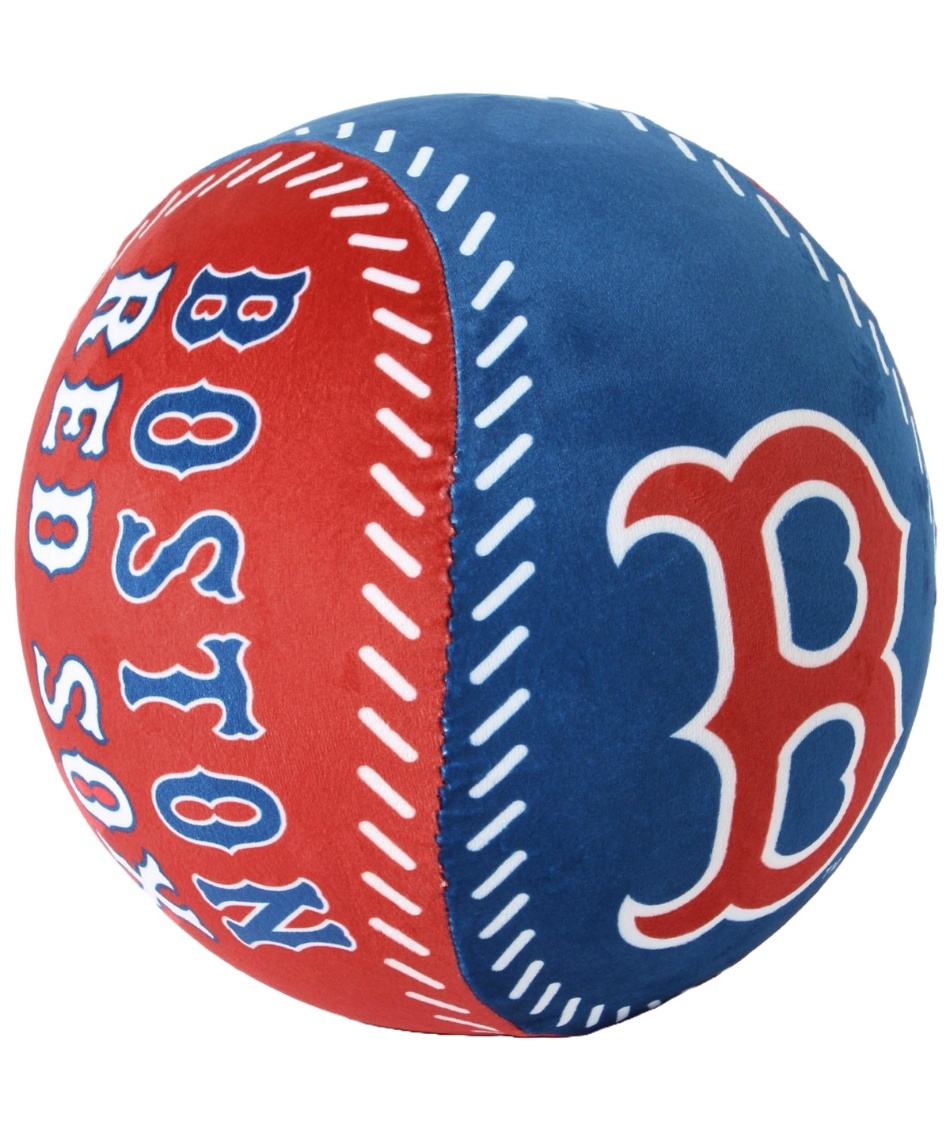 MLBグッズ】レッドソックス ボール型クッション レッドソックス