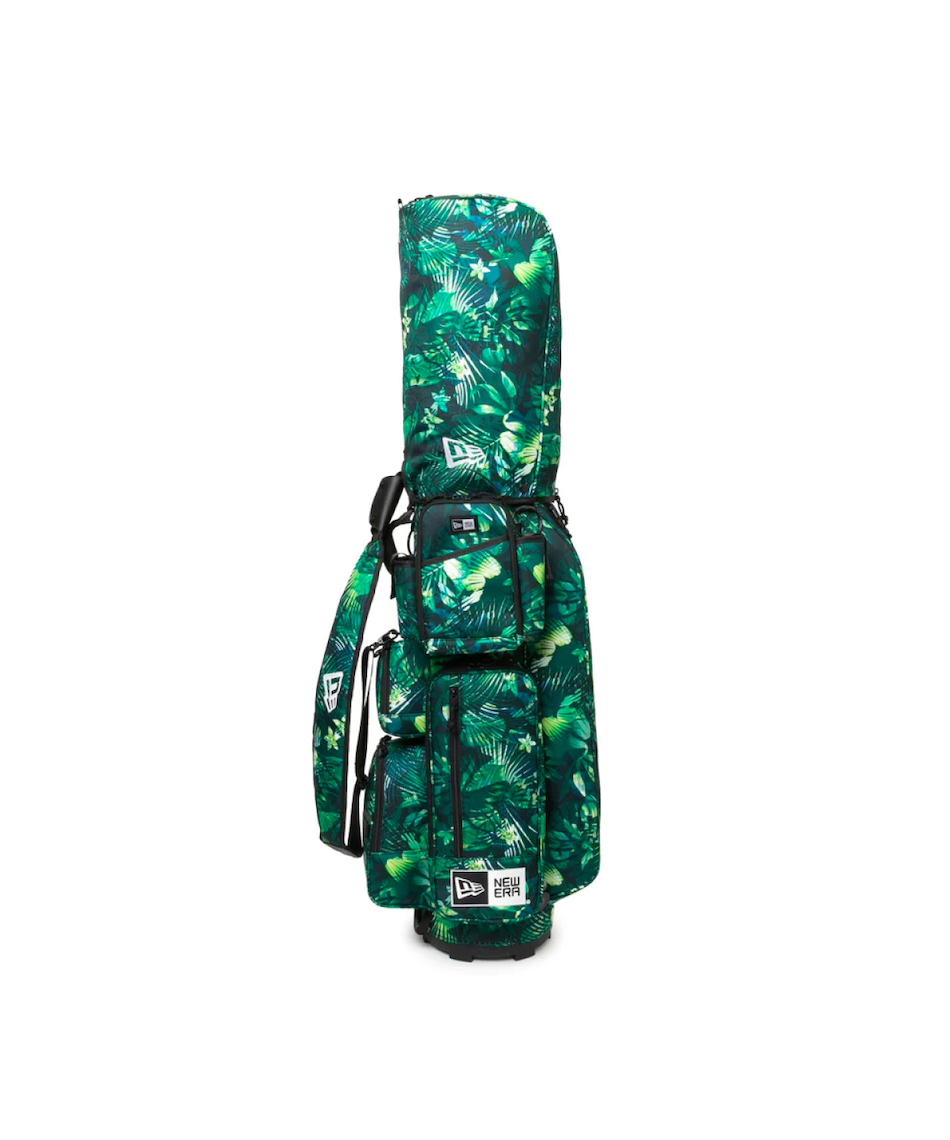 ニューエラ(NEW ERA) キャディバッグ ボタニカル × ホワイト