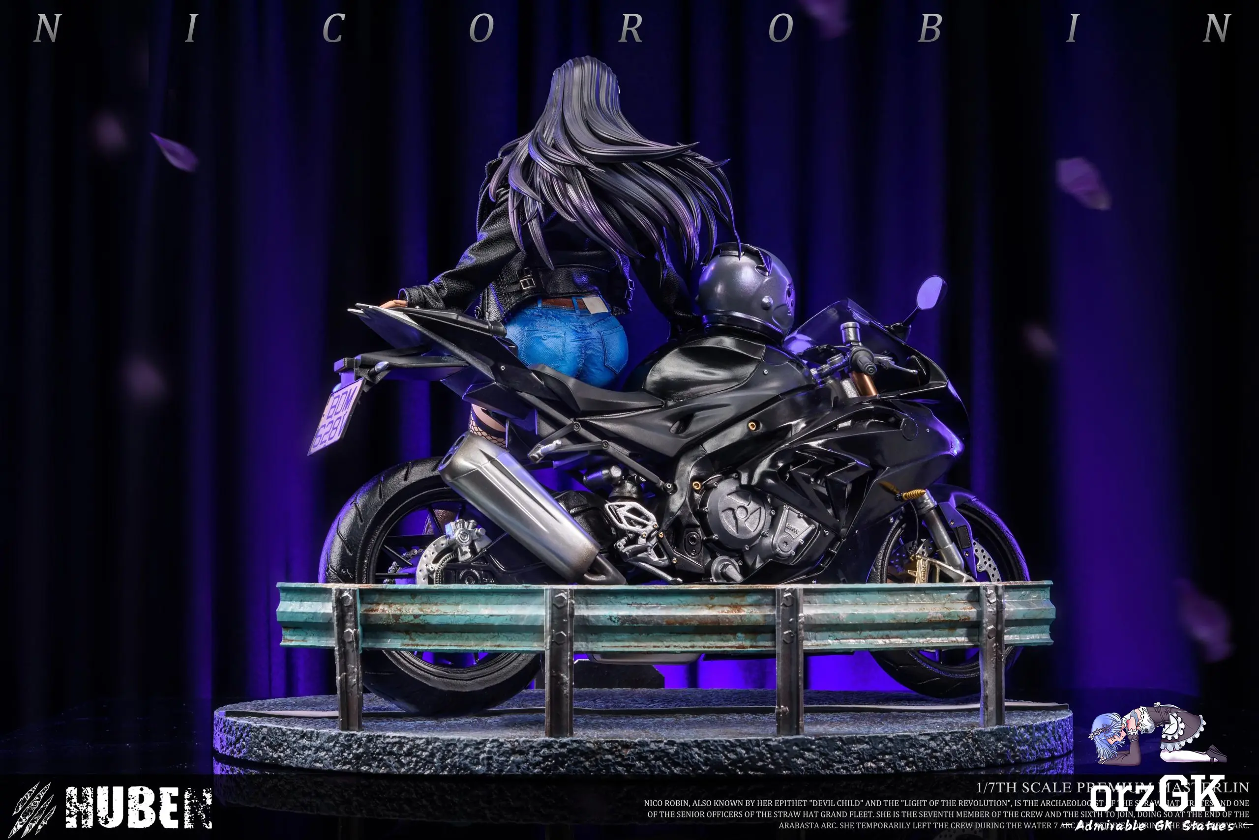 Hu Ben Studio - One Piece Motorcycle Girl 02 Nico Robin - OrzGK