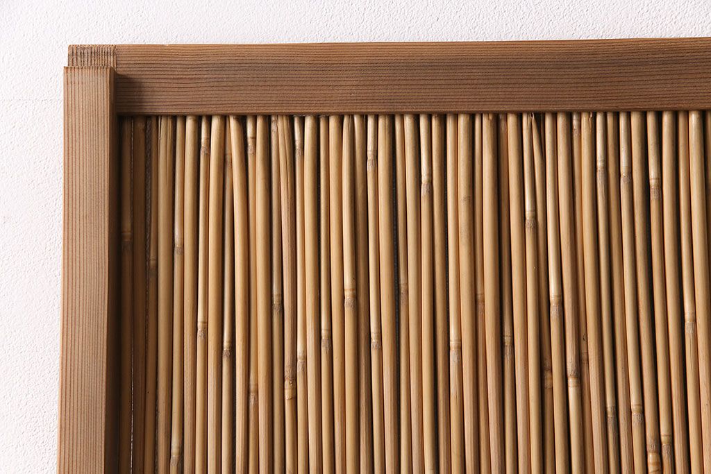 公式】アンティーク家具ラフジュ工房商品詳細ページ昭和中期の簾戸2枚