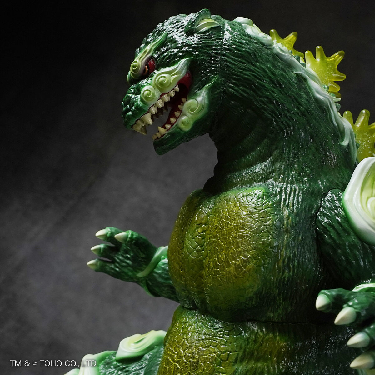 PLEX GODZILLA VINYL ART『GVA-BC ゴジラ 1995 Frog Tree 浮世ノ絵（翠