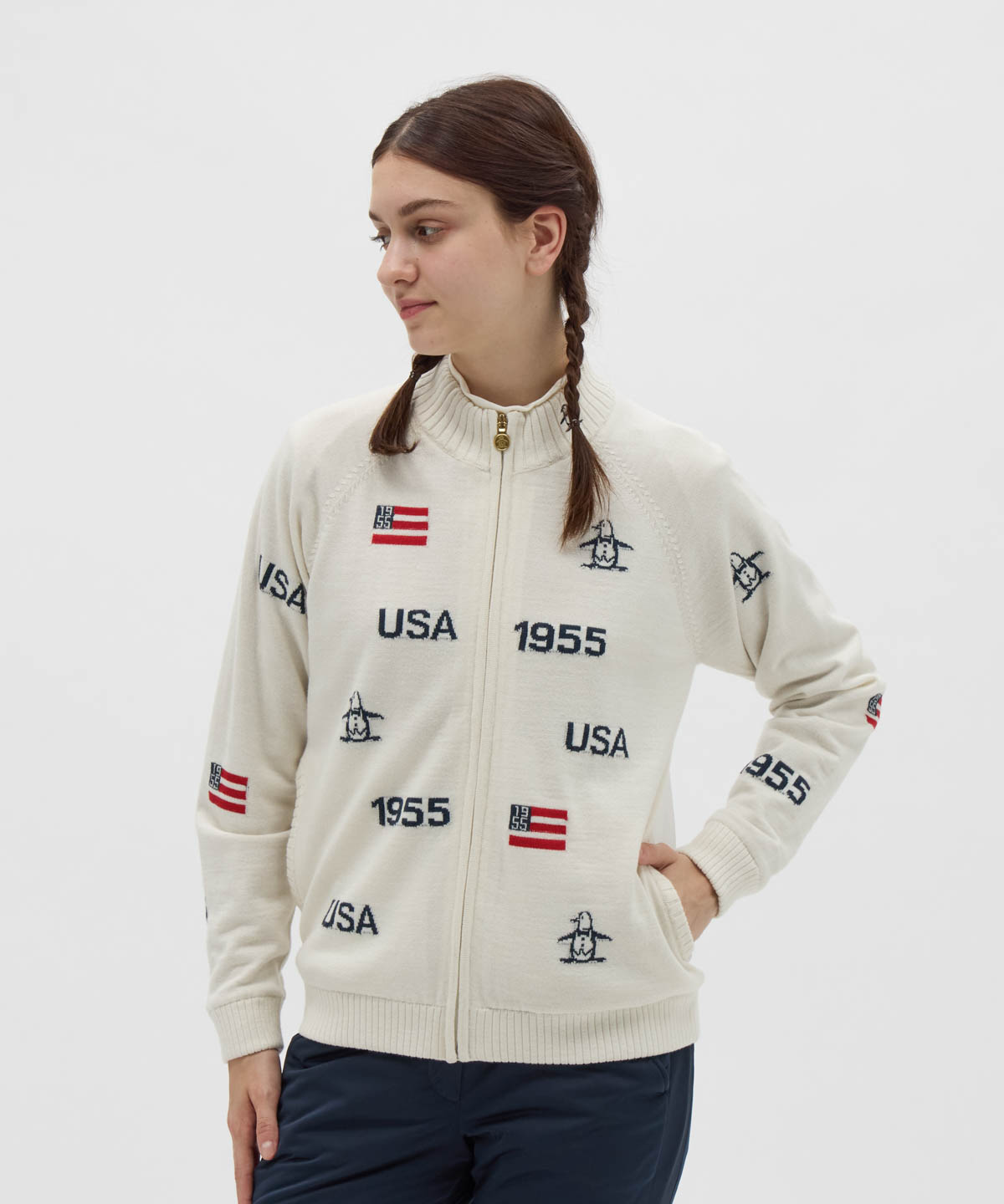 マンシングウェア MUNSINGWEAR ストレッチニットレディスゴルフ