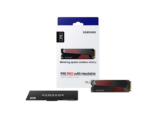 サムスン、PS5にそのまま装着できるM.2 SSD「Samsung SSD 990 PRO with