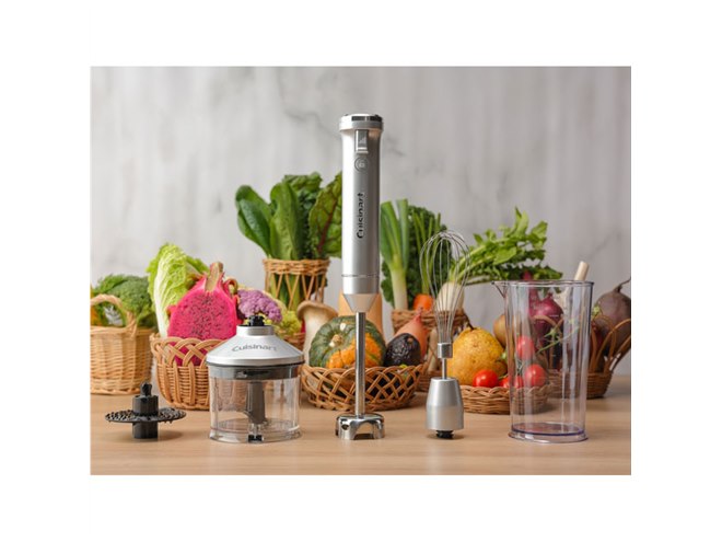 クイジナート最軽量”をうたう充電式ハンドブレンダー「RHB-1070J」など