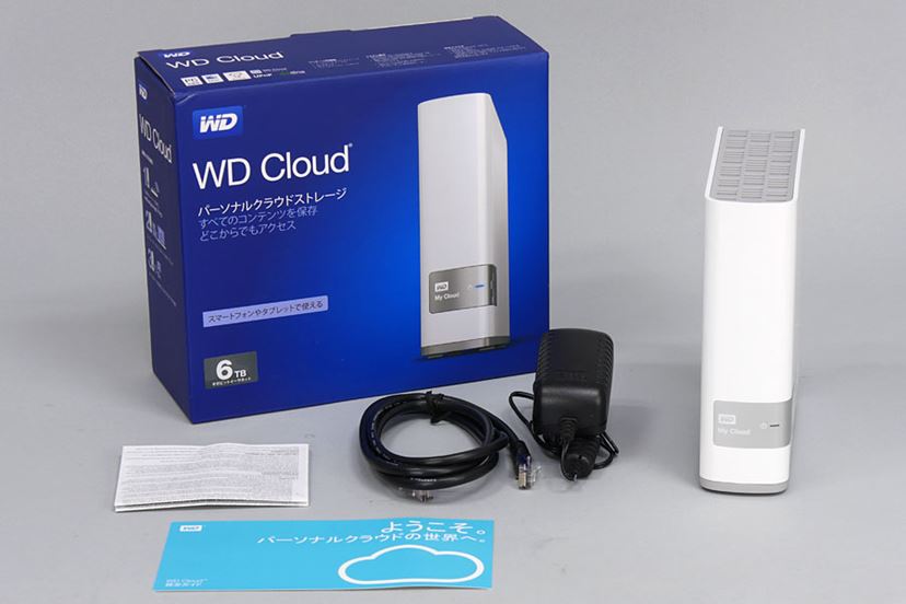 新感覚NAS“パーソナルクラウドストレージ”「WD Cloud」を使ってみた